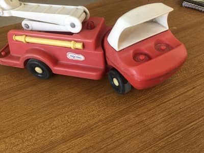 Imported unbreakable plastic toy truck
