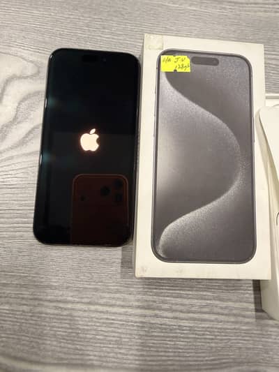 Apple iPhone 15 Pro 128gb canadian varient jv