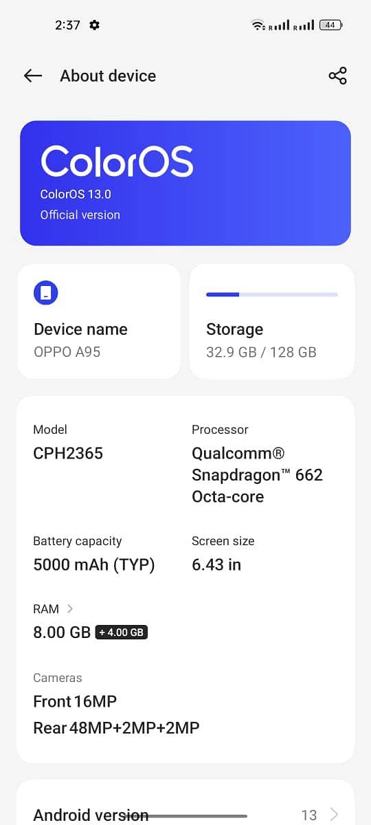 OPPO A95 2