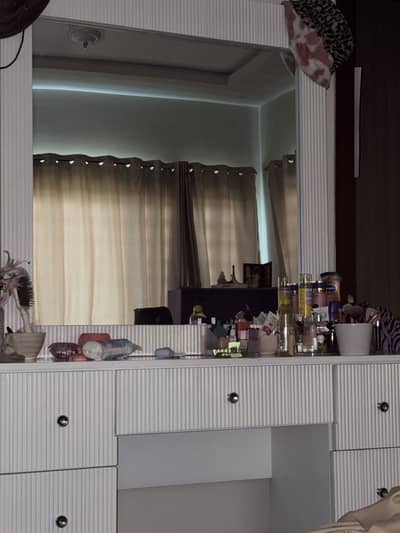 Dressing table white vanity wood