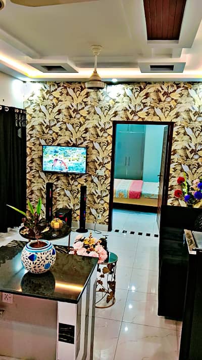 3 Marla Furnished Flat Available for Rent in LDA Avenue 1, Block F, Lahore | 1 Bed | 1 Bath | Prime Location