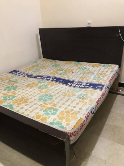Bed with Mattress