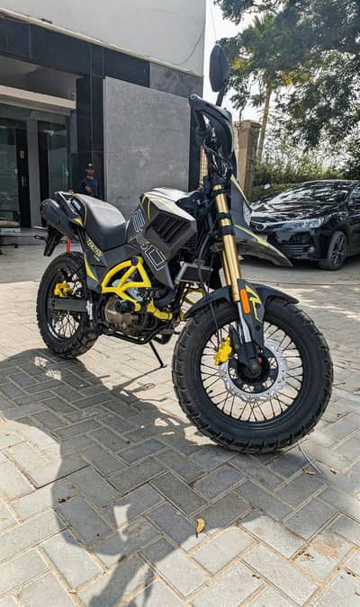 Fuego Tekken 250, Touring bike, Trail bike