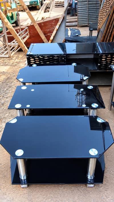 Premium Double Glass Center Table for Sale 03135392450