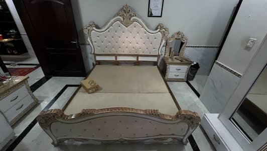 Double Bed, Side tables and Dressing Table for Sale