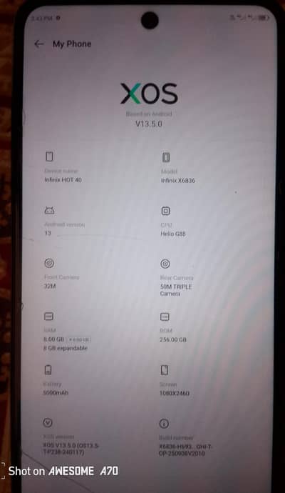 Infinix Hot 40