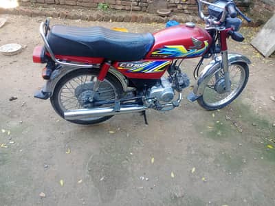Honda cd 70 2021 model urgent sale