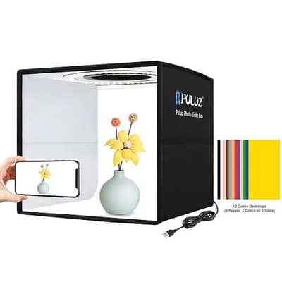 Life 55cm Product Photography Soft Box With Built in LED Light