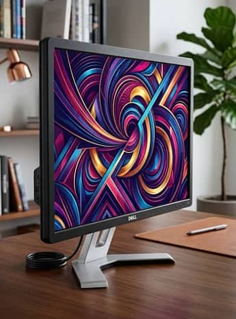 24 INCH DELL LCD-03412269435 URGENT SALE-10000 WITH ORIGNAL STAND