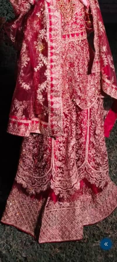 Bridal Red Designer Lehenga – Worn Once – Excellent Condition
