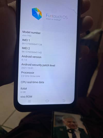 vivo Y93 - 6GB/128GB | Mobile Only