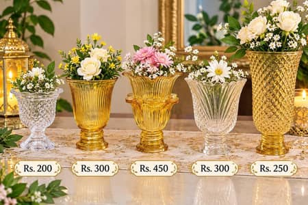 vases new arylic