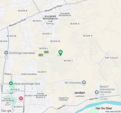 1 Kanal Developed Possession Able Plot For Sale In Block-S Gulberg Islamabad