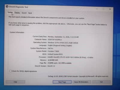Dell Precision T3600 Workstation - 2GB AMD Graphics