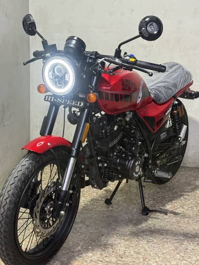 Hi speed infinity 150cc 2025 model ( cafe racer )