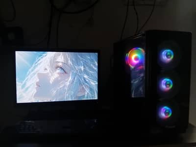 Ryzen 5 3600 + RX 580 gaming PC full build