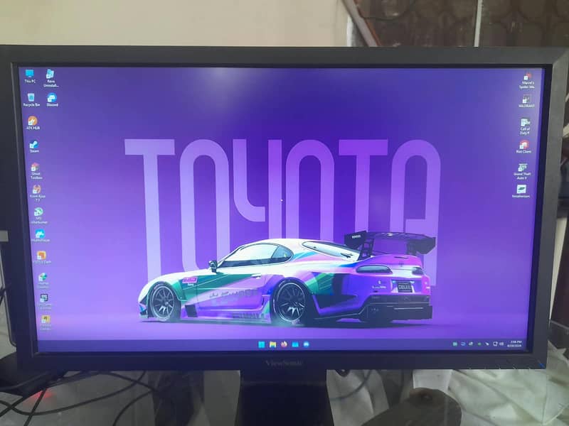 24Inch LCD Ips Viewsonic 1080p 7