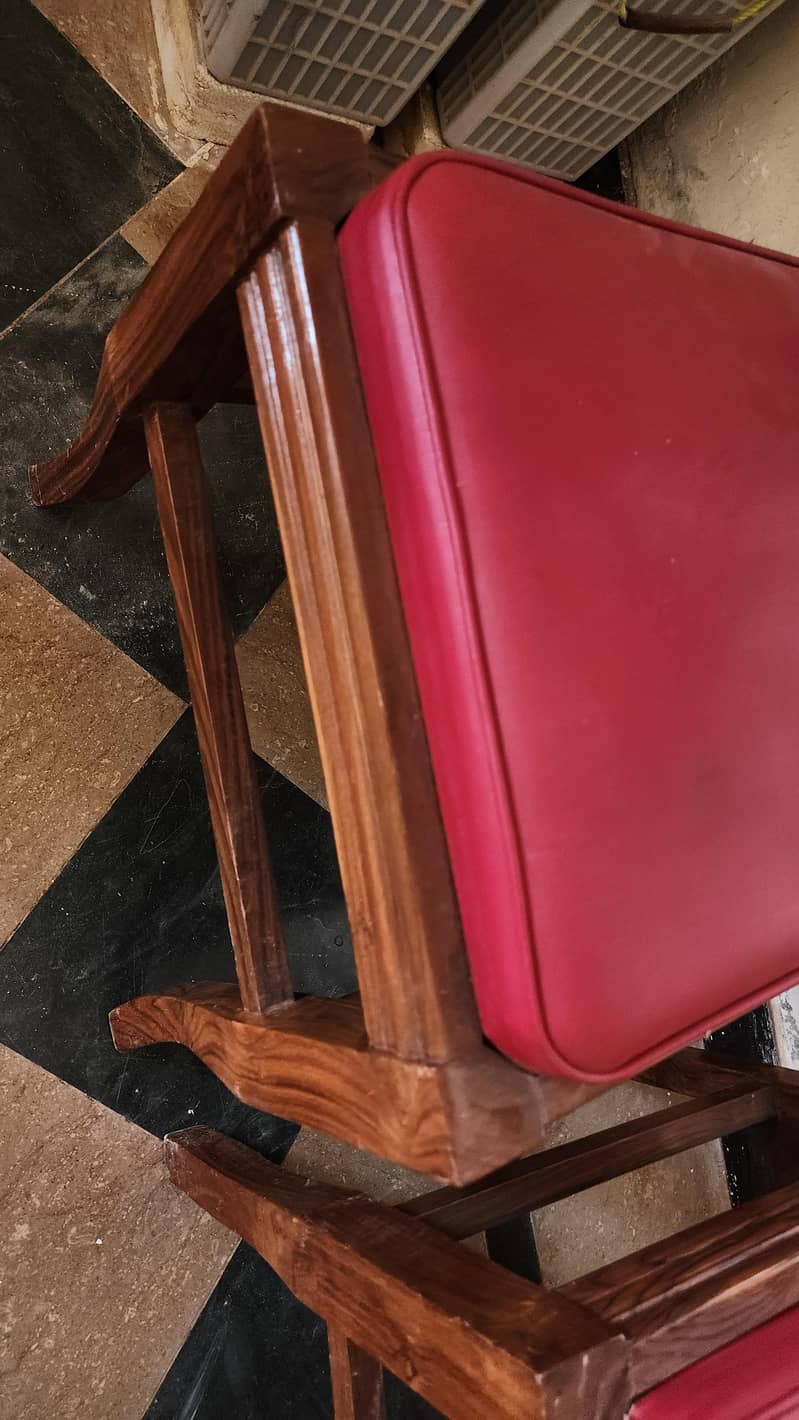 solid wooden table 6