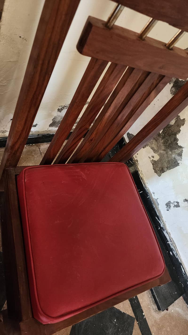 solid wooden table 12