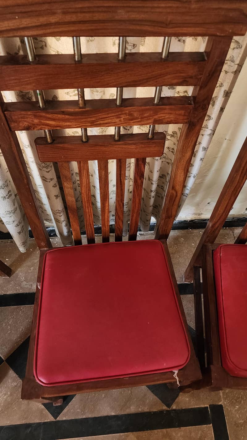 solid wooden table 13