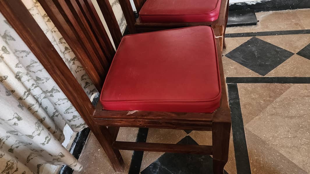 solid wooden table 14