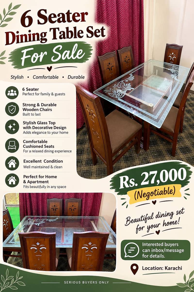 Dinning table 1