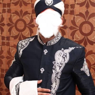 Dullah sherwani with khusaa For sale