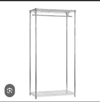 clothes stands and rank