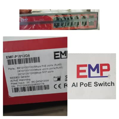 Poe switch 12 port  Uplink, PoE, sfp Demand 15k