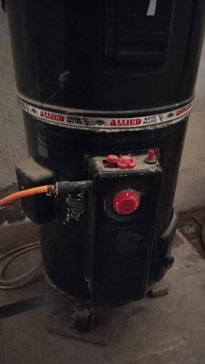 electric and gas geyser