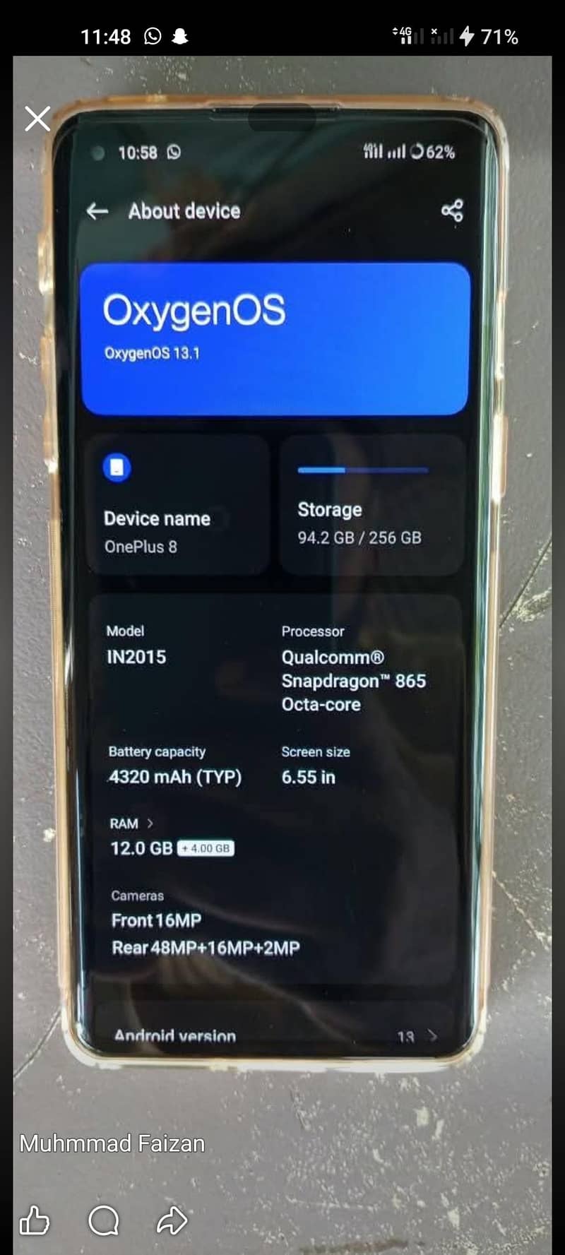 One Plus 8 2