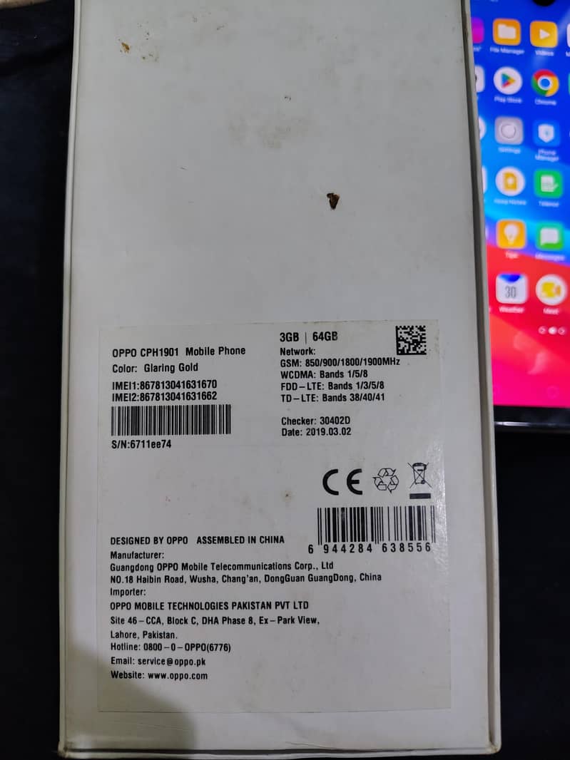 OPPO A7 2