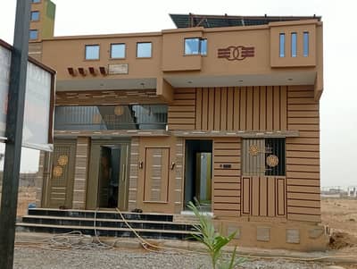 100 Sq Yards Plot for Sale - Boundary wall society - Shafi Hakim