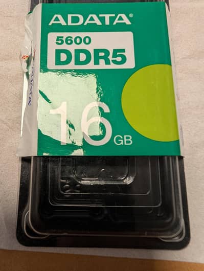 ADATA DDR5 5600MHZ 16GB ALMOST NEW