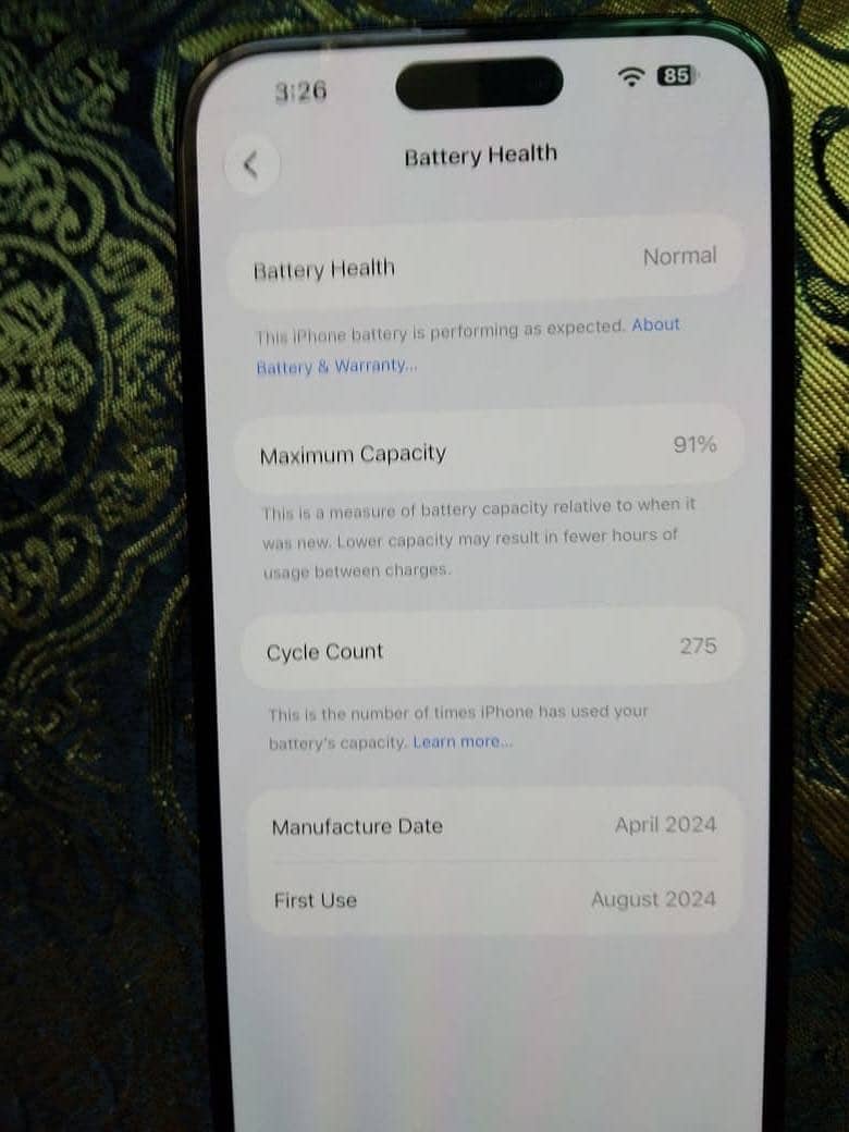 iPhone 15 plus 128 GB Non PTA (JV) 3