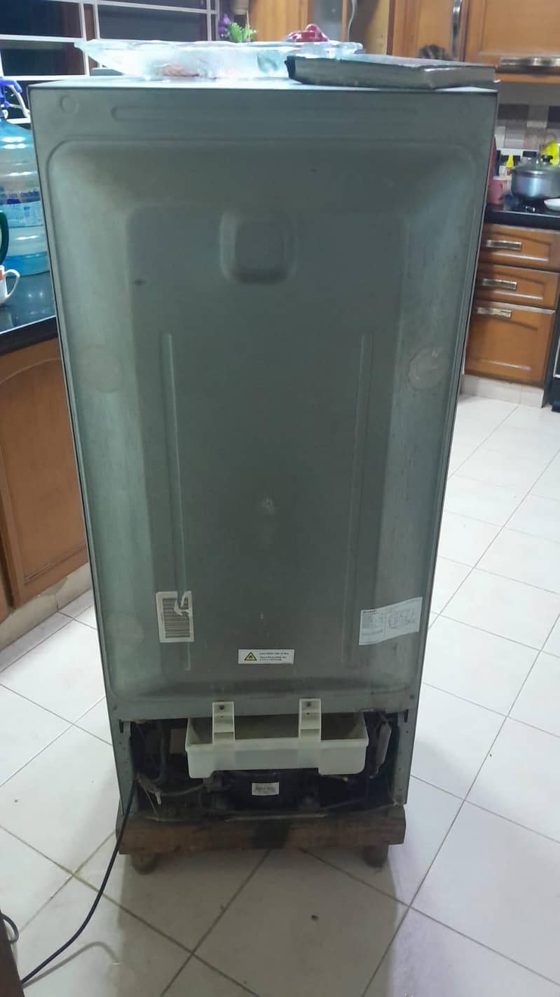 sharp medium size fridge 1