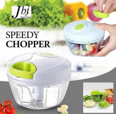 **Speedy Manual Chopper – Kitchen Vegetable & Fruit Cutter | Jbi