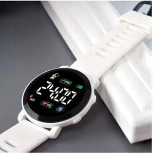LED Light Up Electronic Watch, Simple Sports Watch With Waterproof, Small Gifts For Students A R3783