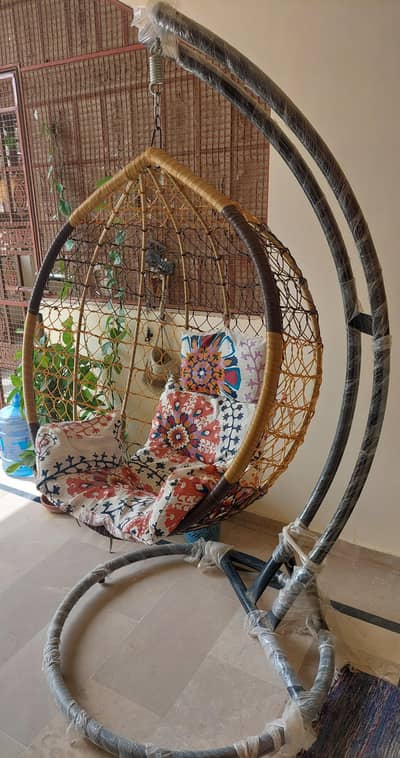 HANGING EGG SHAPED SWING
