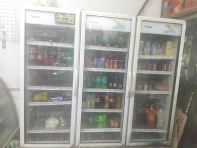 Carravel 3 door chiller refrigerator
