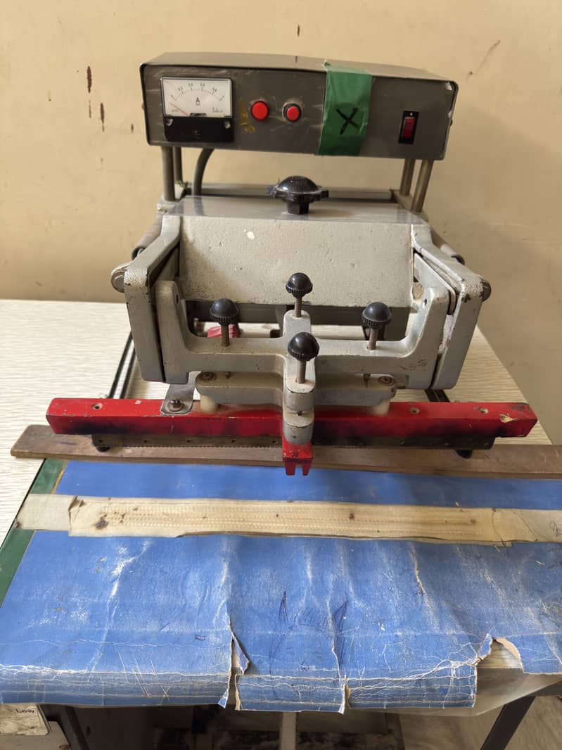 Coating seeling machine 1