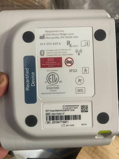 Brand new Dreamstation auto bipap box pack, with refurbished Humdifire