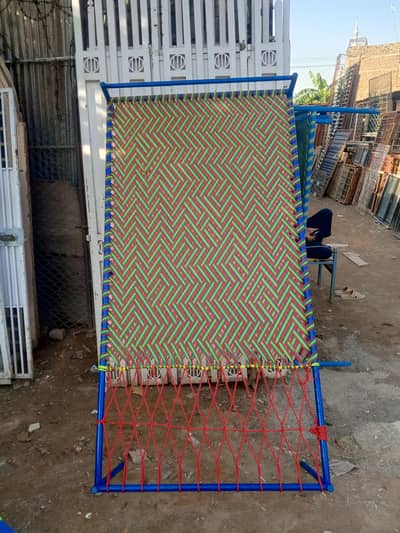 “Iron Charpai / Mazboot Lohe Ki Charpai For Sale”