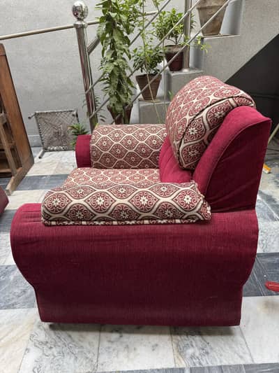 Red Sofa Set for Sale