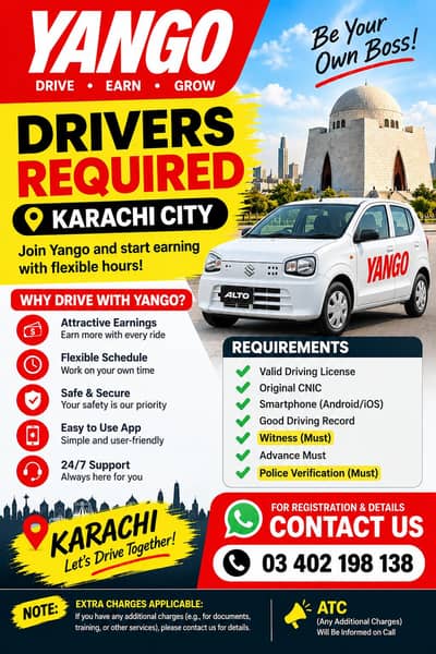 Alto Available For Rent Yango & Family uses Office & Company's