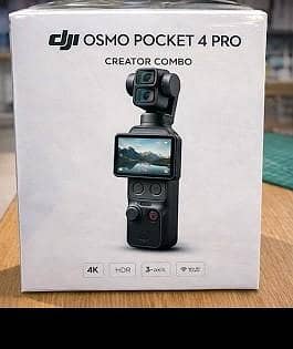 DJI OSMO Pocket 4 pro vloging combo