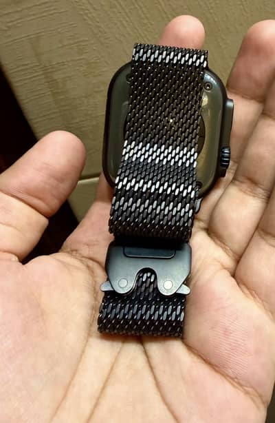 APPLE WATCH ULTRA 3 MILANESE LOOP TITANIUM BLACK 100% BATTERY HEALTH