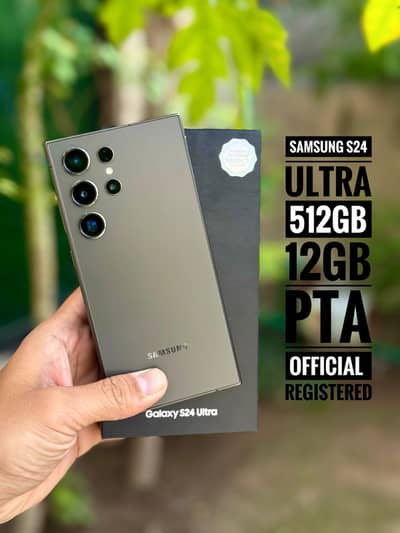 Samsung S24 Ultra 5G 512GB Official PTA l S23 Ultra 512 l Pixel 8