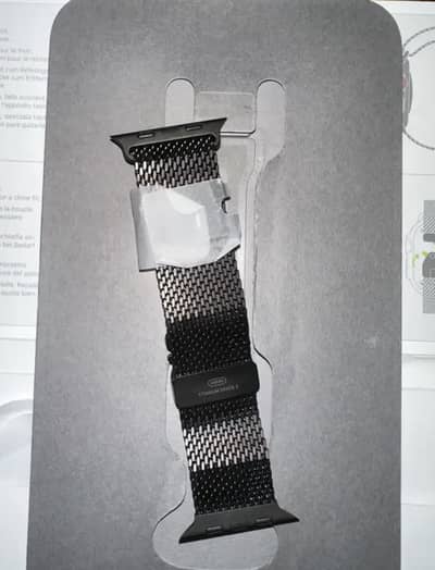 APPLE WATCH ULTRA BLACK 2/3/4 MILANESE TITANIUM LOOP 220$