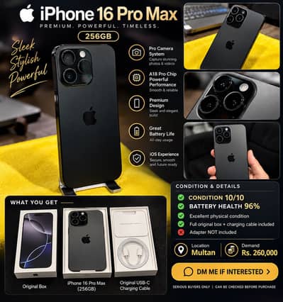 Apple iPhone 16 Pro Max